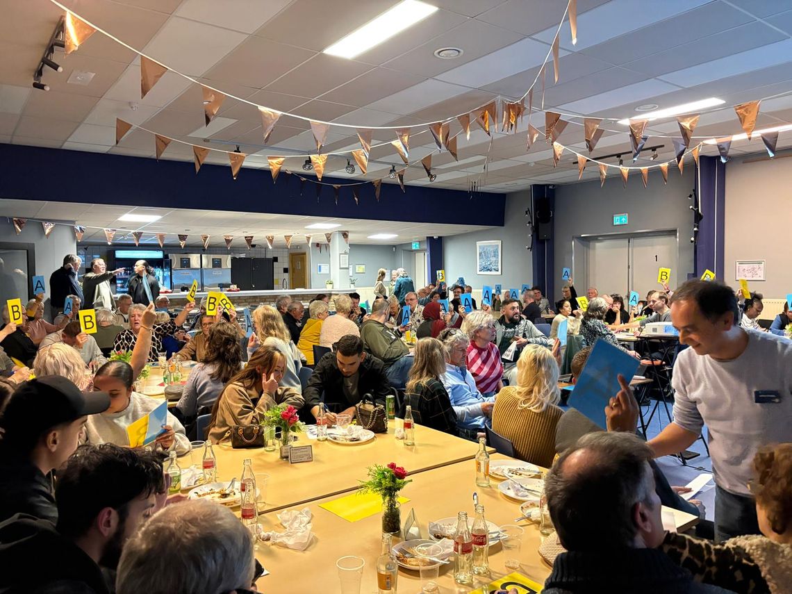 6 november aan het werk